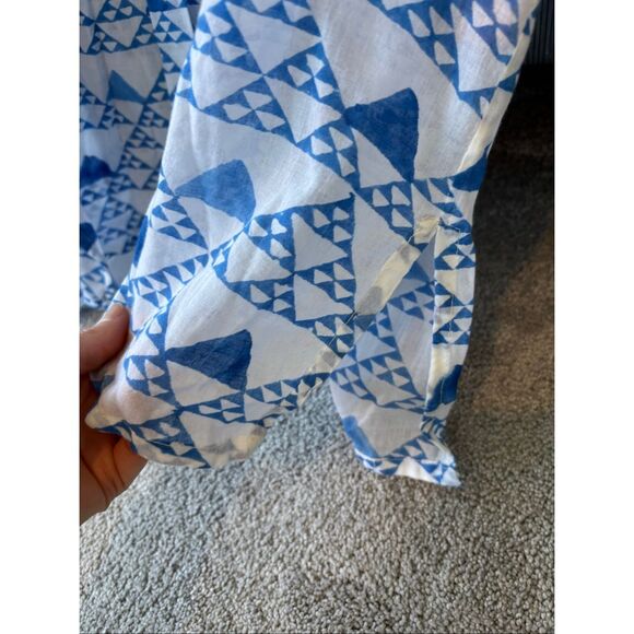 Oliphant geometric tunic dress coverup, XL $168 G19 - Picture 4 of 8